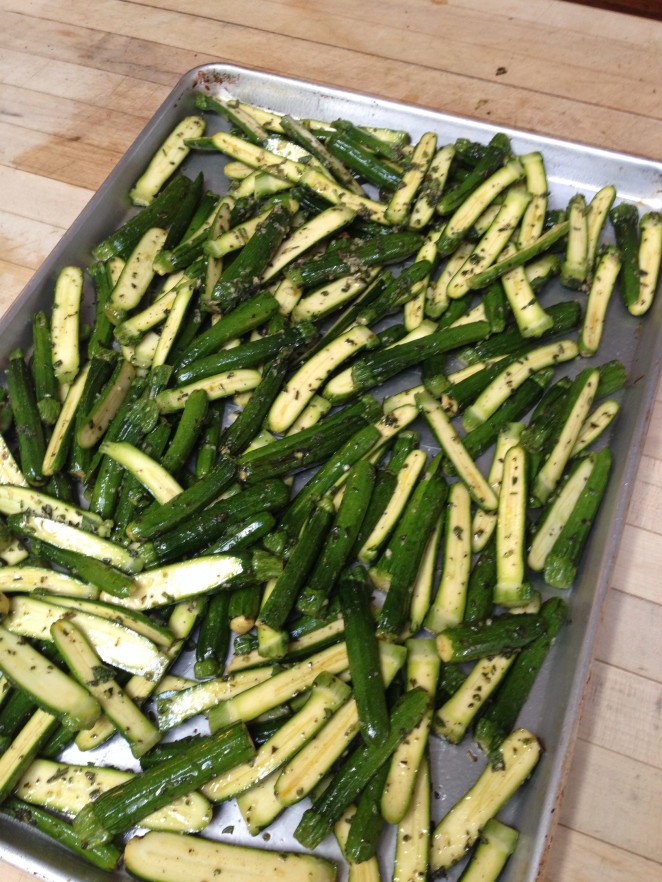 Roasted Baby Zucchini Anthony Leberto